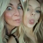 Pressley Hosbach Instagram - mommy daughter date night #littlewing @paramountplus 💫 Beverly Hills, California