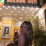 Pressley Hosbach Instagram - @madameweb 🕷️ thank you @sony Los Angeles, California
