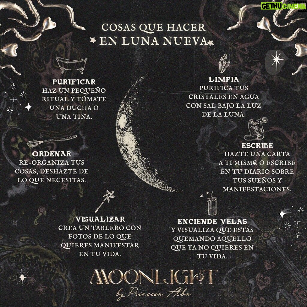 Princesa Alba Instagram - NUEVA CANCIÓN. MOONLIGHT🌙. 17.01 ‧͙･༓☾que más perfecto que una luna nueva para anunciar mi nueva canción?!!!! ͙･༓☾ les dejo el link de PRE-SAVE en mi bio y tb unos regalitos lunares pa que guarden este post 📎