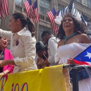 Princess Nokia Instagram - Yesterday was an absolute dream come true. Thank you @workingfamilies & @aoc for inviting me to March aboard your float at the Puerto Rican Parade. My heart is so full, I felt so at home, and made so many new friends. Alexandria, my darling sister. Sharing this moment with  you was a life changing milestone. You are so cherished and loved. I am so proud and in awe of the work you do on the behalf of our communities with the @workingfamilies and in Congress. @britt4congress @anamariaforny & @tiffany_caban I am also so proud of your political contributions and activism that you do on behalf of our people. You inspire me DEEPLY. Your are such lovely beautiful individuals. It was an honor to meet you all . Together we have all made our ancestors proud 🥹🥲💐💞🪶