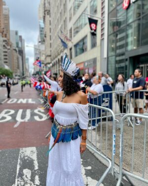 Princess Nokia Instagram - Yesterday was an absolute dream come true. Thank you @workingfamilies & @aoc for inviting me to March aboard your float at the Puerto Rican Parade. My heart is so full, I felt so at home, and made so many new friends. Alexandria, my darling sister. Sharing this moment with  you was a life changing milestone. You are so cherished and loved. I am so proud and in awe of the work you do on the behalf of our communities with the @workingfamilies and in Congress. @britt4congress @anamariaforny & @tiffany_caban I am also so proud of your political contributions and activism that you do on behalf of our people. You inspire me DEEPLY. Your are such lovely beautiful individuals. It was an honor to meet you all . Together we have all made our ancestors proud 🥹🥲💐💞🪶