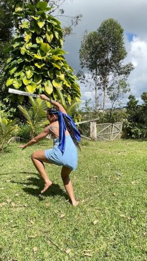 Princess Nokia Instagram - I am mother’s child. Both lover and warrior, always prepared for battle 🧜🏿‍♀️ ⚔️ 💙
