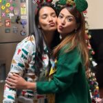 Priyanka Karki Instagram – Our Annual Christmas Dinner at Ayanka Niwas ♥️
What a beautiful night ✨ 

Thank you for our beautiful matching PJs @hygge_wears 🦋

Vlog out on my Official YouTube Channel 🖤
Link in bio 💜