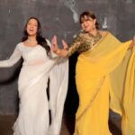 Priyanka Karki Instagram – I hope this adds a little warmth and energy to this gloomy Saturday♥️ 
Thank you mero pyaro lala ☺️♥️

Thank you for this lovely saree @kusum_the_boutique 
Choreography by @gamvirbista 
#mutufasyathiyo #deepashreeniraula #dance #réel