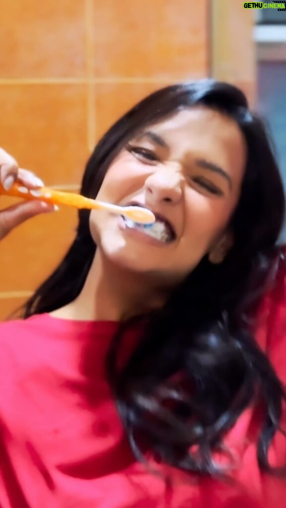 Priyanka Karki Instagram - Keep brushing with Pepsodent and keep smiling all day long! This World Oral Health Day, join the movement and create your own playlist to enjoy your brushing routine every morning and night 🎶 #WorldOralHealthDay #KeepBrushingKeepSmiling #PepsodentNepal 🎥 @ayushmandsj