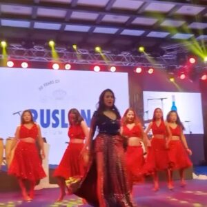 Priyanka Karki Instagram - RUSLAN’s 50th Anniversary 💙 What a fantastic night! Thank you for such a beautiful experience @ruslanvodka.np Performed on stage for the first time post-partum and it felt like I never left ☺️ Thank you @neonthelabelsofficial for my gorgeous outfit for the event. I sure did look like a Ruslan bottle 😉 Thank you @kusum_the_boutique for my performance outfits. I loved it 😘 My fab hair and make up team - @shradha_maskey and @ritu.chhantyal ♥️ My choreographer @gamvirbista and all my fabulous supporting dancers! You guys killed it 👍 And lastly, thank you to each and every one who danced along with me, enjoyed my performance, sent sweet messages, showering me with love, support and blessings ♥️ What a beautiful night 💫 Thank you universe 🖤