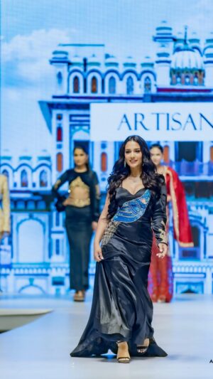 Priyanka Karki Instagram - Thank you for having me @designersrunway and @nextmodels.nepal ♥️
What a beautiful show 🦋
Congratulations to all the graduates 🎓 

MUAH @shradha_maskey @ritu.chhantyal 
Photos @alphapicturesnepal
Designers @nishmamainali @umangaraut @magar_prashamsa @dhewajusimran @dikshyaregmi_