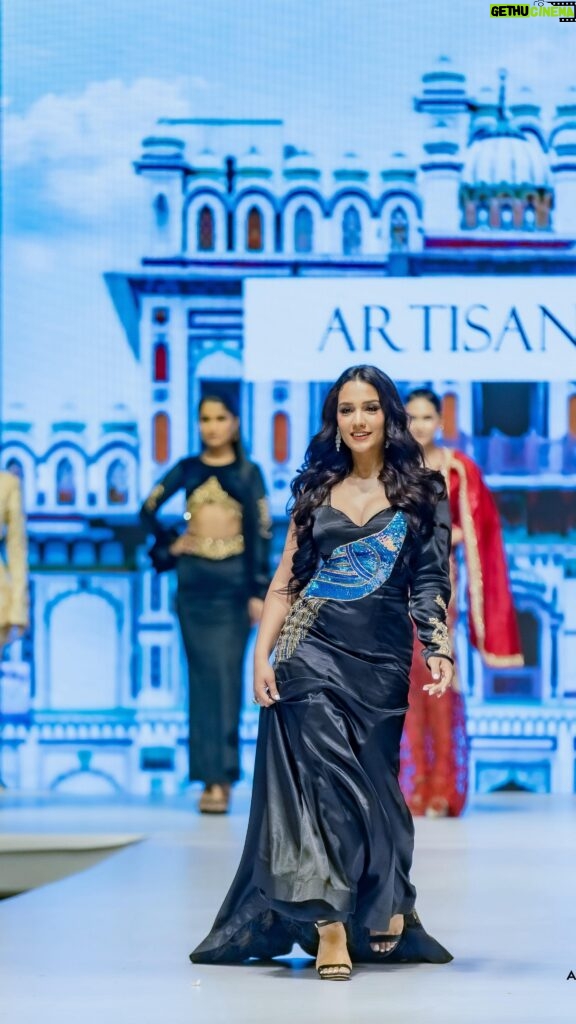 Priyanka Karki Instagram - Thank you for having me @designersrunway and @nextmodels.nepal ♥️ What a beautiful show 🦋 Congratulations to all the graduates 🎓 MUAH @shradha_maskey @ritu.chhantyal Photos @alphapicturesnepal Designers @nishmamainali @umangaraut @magar_prashamsa @dhewajusimran @dikshyaregmi_