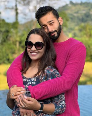 Priyanka Karki Instagram - 8 years ago I fell for you 
and I’m still falling…

I Love You♥️
You are my home 🏡 

#myforevervalentine