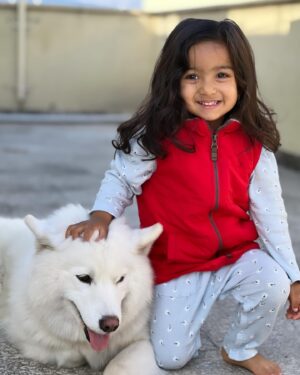 Priyanka Karki Instagram - This picture has my heart ♥️🧿

#mybabies 🤍