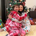 Priyanka Karki Instagram – Our Annual Christmas Dinner at Ayanka Niwas ♥️
What a beautiful night ✨ 

Thank you for our beautiful matching PJs @hygge_wears 🦋

Vlog out on my Official YouTube Channel 🖤
Link in bio 💜