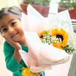Priyanka Karki Instagram – Beautiful flowers for my beautiful people ♥️☺️
My little HAPPY family 🥰🧿🦋