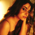 Priyanka Mohan Instagram - 24k magic in the air 🎷🎶 Styling : @openhousestudio.in Outfit : @kanganatrehanofficial Jewellery : @amrapalijewels Style Team : @prarthanasrinivasaraja @mithra_kandhaswaami @the__illusion Hair : @marcepedrozo Make up : @rivieralynn Photo : @thehouseofpixels