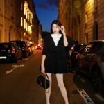 Puff Kuo Instagram - 前夜🌙 附近走走晃晃 . . . #LVFW24 #louisvuitton @louisvuitton #NicolasGhesquiere