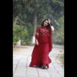 Purnima Instagram - #sheraradhuni1429 Attire courtesy - @nazaara.official Maroon warmth, relaxation and creativity•••••