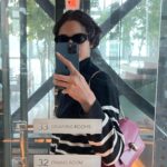 Putri Marino Instagram – Per kaca selfian di Busan.