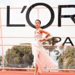 Putri Marino Instagram - Terima kasih @soe_jakarta @monique_soe untuk look ini🧡 Make up & hair @lorealparis global team. Fashion stylist @yoland_handoko Photo @yestianovira #Lorealpariscannesid