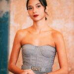 Putri Marino Instagram - Prescon untuk film The Big 4 @netflixid @netflix Styled by @hagaipakan @fendi @time.international @tuloladesigns Photo @armanfebryan
