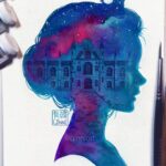 Qing Han Instagram - 👑✨ The painting I did for the cover of the book "Undercover Princess" by Connie Glynn, with penguin publishing UK~ ~ The building definitely took the longest haha @-@;;; I don't think the book's coming out til Nov but I got the okay from my editor to post this 😁💕~ • • • On a persona note, persona 5 is so addictive. I spent all of the long weekend just playing. It doesn't help that I'm a bit of a grinder lolol~ I'm 50 hours in and not even halfway through though ahhhhh 😵