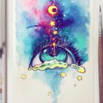 Qing Han Instagram - 🌙Moonlight from her eyes🌙 Process video linked in profile 👆 • • Picture of the video I posted~ a few people wanted to see the still shot so here it is 😆~ might delete this later tho, I dunno. There's an archiving option on Instagram now so that's really nice since I like to clean up my gallery every once in a while haha~~ Have you guys used the function yet? • #throwback #NotThursday lol~
