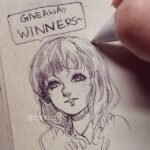 Qing Han Instagram - Please take my video of a ball-pen sketch as consolation for peeps who didn't win (つД`)ノ~ I always feel bad for people who don't win (cause I also never win anything lol) but I can't give to everyone ;-;~ thank you guys all for participating! • • • So the winners are: @onlyou718 who wanted #2 @thyalemuriphi who actually wanted #1 so it works out! Yay!💕🎉 I'll be DMing you guys. I'm gonna give you guys a week to respond, and then I might choose someone else...😅~ • Again, thank you guys so much for following me. I'll try to have more giveaways in the future, though I might choose another method so I wouldn't have to go through 13,908 unique users 😆💦💦 • I also tagged on a random video of me just because. Look how cool the filter is~ 🌙✨✨ sorry my face takes away from the magic but still 😂~ (App for the filter: B612) Ps. Please ignore how bad my handwriting is 😀😂~ • Music - Sunday by Yozoh