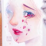 Qing Han Instagram - Flower drops💧🌸 • • • This was an gouache watercolour experiment on hot-press watercolour paper, since I've never used hot-press before, and it really kinda morphed from just an eye into a full face sorta lmao ~ I filmed the process for this painting, though editing takes such a long time I'm not sure if I'm up to it, since my back pain is pretty bad. Also, I found out the reason for my back pain is cause of my heart surgeries hahaha. Apparently during open heart surgery, they kinda bend the ribs open and since the rib goes around to the back and the spine, it can fuck up the back. Sometimes ribs can even be broken so the surgeon can get to the heart better...so yeah, massages doesn't really help me anymore either so that's fun lol. I kinda want to try topical cannabis oil haha. I'll ask the next time I see my cardiologist. I already got the ok from the pre-transplant clinic cardiologist, but it's always good to make sure :p Thanks for sticking around guys :3 • • • #painting #illustration #flowers #tears #watercolor