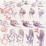 Qing Han Instagram - A new collection of hand references and some old hand tutorial ✌️😆 • I love drawing hands~! Any body part you love to draw? Or even have trouble drawing? • I didn't actually plan on colouring them but here we are xD~ the tutorial's old but I stand by these tips still. I've just refined (I hope lol) the way I draw hands now. Feel free to use for practice. Tip: do 10 hands for 20 days and you'll improve them for sure! I used to have trouble drawing feet but after doing 100 of them, I got much better and faster at them. And don't forget, you have your very own reference right at your fingertips. Get it? Haha....sorry 😂 • Hope you guys find this useful and have a good holiday 😄 #tutorial #hands #fbf