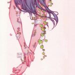 Qing Han Instagram - [Flowering Wounds] • Sometimes I like to pretend my blue and purple hospital bruises are little galaxies 🌌 • • //health update// So I haven't really been updating things here on insta, sorry; it's just easier to update stuff on twitter and patreon xD;;. Basically I had my first chemo session; it made my body have some pretty bad fluid retention, so I ended up gaining about 7kg of liquid in my body and they had to transfer me to the emergency room. It took about a week for them to finally remove this liquid cyst that my body gained from the chemo, and the liquid was 2L lmao. I was in so much pain for a week it's kinda ridiculous tbh.... but yeah, I got discharged from the hospital last week and my next round of chemo is coming up next week. I hope there's no repeat of what happened omfg D;;;. docs said they're gonna be a lot more careful about fluid retention this time so...fingers crossed >__<~ but hey, I'm still alive! yay. xD
