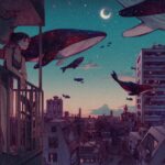 Qing Han Instagram - Migration 🐋🌃 • • • Trying for a calm vibe 😆 Did this a few months ago for my Patrons :D~ Thanks for all the support there~! 💕💕 ~ Happy thanksgiving American peeps~ ~ a lil update. good news first - I got a CT scan earlier this week and preliminary results looks good; the scar hasn't grown and maybe it might even be moving back...maybe? xD. I have noticed my physical scars from all my surgeries and stuff is actually becoming visibly smaller, so hopefully that means the scar in my heart that's trying to kinda kill me is also pulling back and getting smaller. So I'll keep taking my $300/month pill hahaha. Again, thank you to patrons who can help out.<~ I will def try to reply more • • • #artistsoninstagram #surrealism #cityscape #whale #sunset