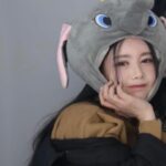 Qri Instagram - #눈떠보니 #드리무 🩶🫧🐘