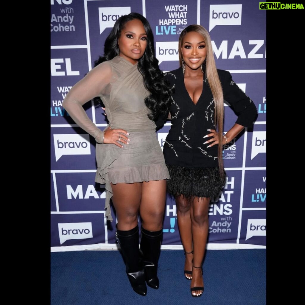 Quad Webb Instagram - Bae-bae did y’all catch @dr_heavenly and I on WWHL Sunday night. If not catch us now on @peacock #verybusy #veryreal #quadsquad 😉 @sassbyquad