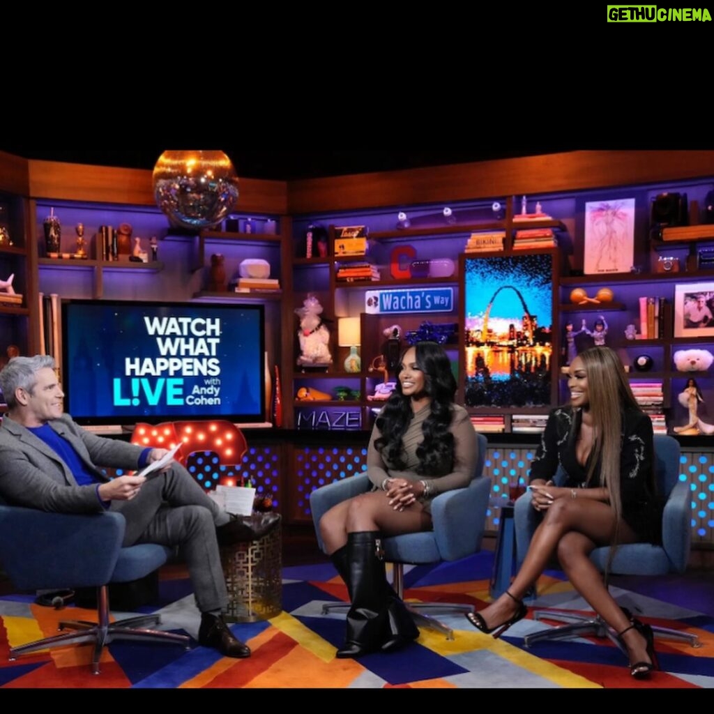 Quad Webb Instagram - Bae-bae did y’all catch @dr_heavenly and I on WWHL Sunday night. If not catch us now on @peacock #verybusy #veryreal #quadsquad 😉 @sassbyquad