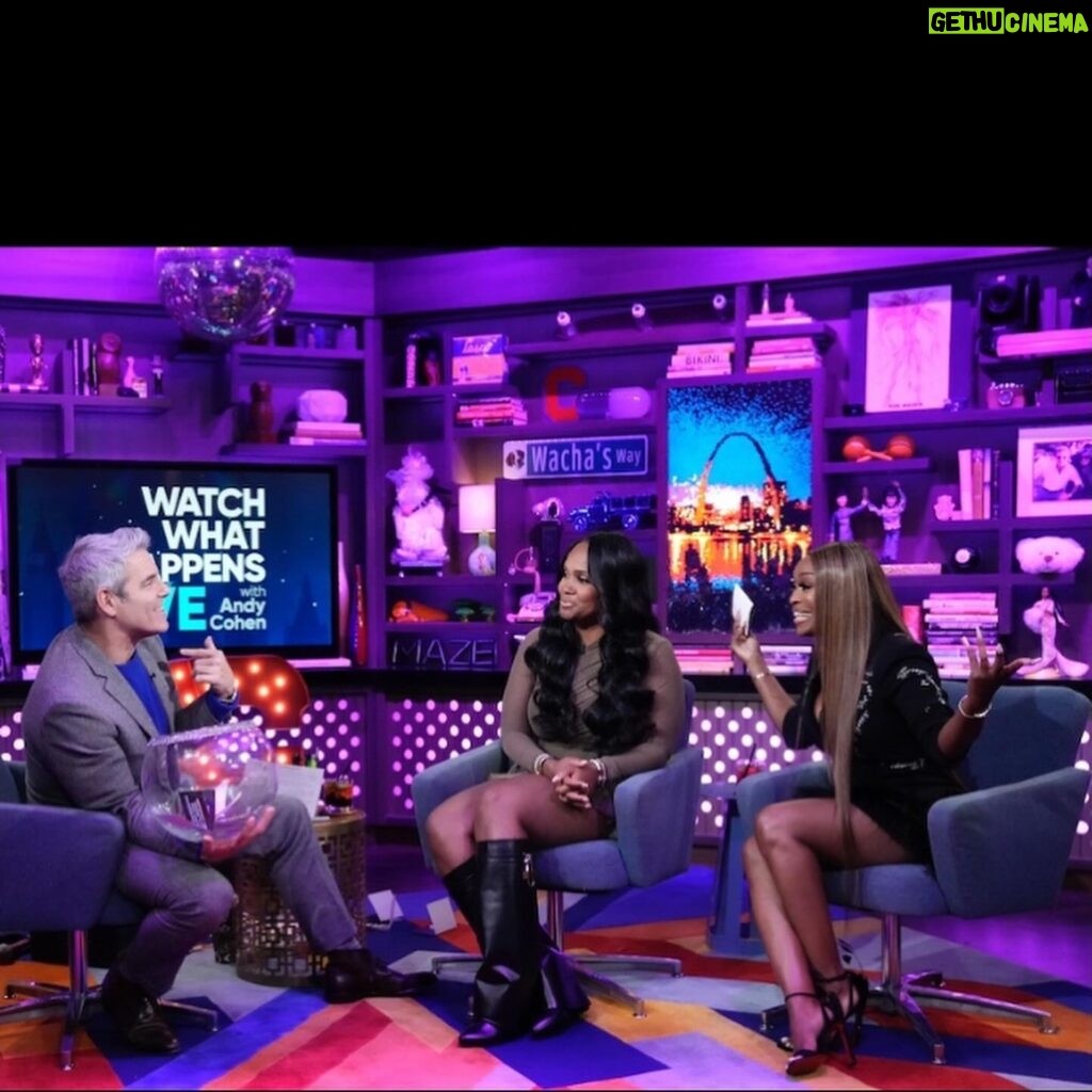 Quad Webb Instagram - Bae-bae did y’all catch @dr_heavenly and I on WWHL Sunday night. If not catch us now on @peacock #verybusy #veryreal #quadsquad 😉 @sassbyquad