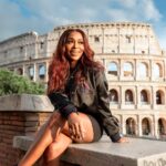 Quad Webb Instagram – Roaming in Rome just doing my thing! #Colosseum #vibes #worldwide little Miss #international #MissQuad #MissQuad she got it; she got it! 🌎