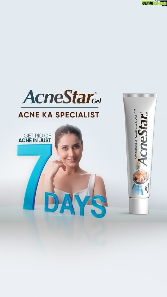 Raashi Khanna Instagram - The acne problem is not new. Still, we struggle to find the right solution for it. Search remedies don’t work for every skin type that’s why AcneStar has brought a research-based acne solution for you that reduces acne in just 7 days and gives you a non-oily, radiant face - AcneStar Gel. #AcneStarGel #AcneFreeSkin #SearchNahiResearchPeBharosa #gel #acnetreatment #skincare #healthyskin #beautycare #skincareproduct #faceacnetreatement #skincareroutine #skincarejunkie #noacne #myskincare #healthyhappyskin #acnekaspecialist