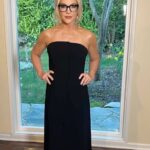 Rachael Harris Instagram - ⭐️RACHAEL HARRIS⭐️ Women In Film Nominees Oscar Party 2024 Makeup by @marina_gravani Hair by @dallin.james Dress @proenzaschouler Heels @schutz Glow @holytans 🌟 @tfgsocial ♥️