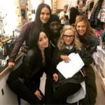 Rachael Harris Instagram - SO GOOD TO BE WITH THE FAM after our full order! #gratitudetuesday *Repost from @aimeegarcia4realz Good to be back ... #Lucifer family 😈💜💜💜💜@luciferonfox