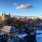 Rachael Harris Instagram - Winter walk with my hubs. Central Park.