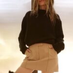 Rachel Bilson Instagram - Business (in a mini skirt) as usual. @camillaandmarc 🖤