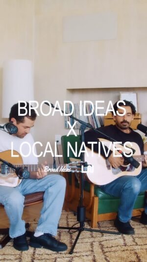 Rachel Bilson Instagram - The coolest thing to go down in my living room. @localnatives stopped by @broad_ideas_pod Their new album But I’ll wait for you is out NOW! 🍋 link in bio for full interview and music 🎶 💛