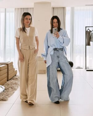 Rachel Bilson Instagram - DISSH 🖤 LA 

previewing the @dissh global VOL SS 24 collection with bestie @rachelbilson 
( you guys it’s sooo good 🙌🏽)

and beyond excited to finally meet founder and CEO @lucyhenryhicks   the brand’s dream of a team 🌟