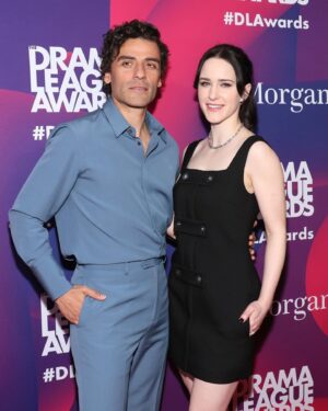 Rachel Brosnahan Instagram - Thank you @dramaleague for a beautiful afternoon filled with inspiring artists and for honoring @thesignonbway’s director @annekauffmanfromphoenixaz who has guided us through this grand adventure. Thanks to the many magical humans who made it possible for me to look like a person in the middle of an 8 show week. A very grateful day. 🖤