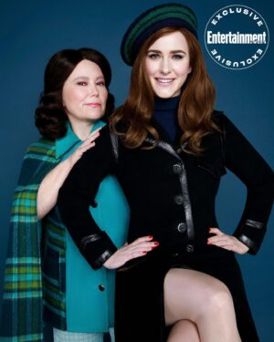 Rachel Brosnahan Instagram - More from @entertainmentweekly! 

📷: @camraface 
🎥: @kiwiharding   @alison_wild 
✏️: @themaureenlee