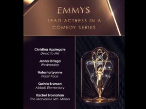 Rachel Brosnahan Instagram - This is the sweetest cherry on top of our marvelous five season sundae. Thank you to the @televisionacad for the love for our final season. Thank you to the village that made it possible.  We’re so grateful to be invited back to the party for one last hoorah. 🎈