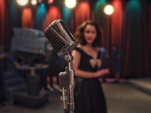 Rachel Brosnahan Instagram - 🚨 spoiler alert 🚨

I can’t quite believe it…but the very last episode of The Marvelous Mrs Maisel is out today.

This marvelous adventure changed my life in more ways than I can count. I met some of the greatest people I’ve ever known and now get call them family, mentors and friends. I went to television boot camp and learned how to be a better performer, leader and producer. I wore stunningly beautiful clothes, ate an embarrassing amount of prop food, got the middle finger from Alex daily. I grew up. I laughed til I cried and cried til I laughed. 

Everyone says it but they’re lying because our crew is the best in the business. So many folks have been pouring their time and talent into this show since it’s first season and none of this would have been possible without their dedication. We had the greatest cast and writers and producers and department heads and Amy Sherman Palladino steering our ship. She trusted all of us with her baby and pushed us to be better. 

And you watched it! You were wind in our sails through long days and tough nights. 

I am overwhelmed with gratitude and will be for a long, long time. Tits up to the final chapter.