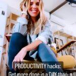 Rachel Hollis Instagram - EP 495: I have had to work really hard to learn how to be still, how to enjoy true rest and learn to replenish. But one thing I’ve never had to struggle to learn 😂 How to Be Productive! In the last decade I’ve accomplished a lot (written 11 books ((published 9)) produced conferences both in person and virtual for more than 100k people, run 14 halfs 2 full marathons, climbed mountains, produced 600 episodes of podcasts, raised 4 kids, etc etc etc) Its a lot guys! In today’s episode of the podcast I’m sharing my best advice for how to be more productive: How to accomplish more in a DAY than other people do all week! ⬅️ episode 495 is available today wherever you listen to pods.
