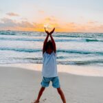 Rachel Hollis Instagram - Got to sneak away to our favorite place this weekend. Our first chance to visit Oahu this year as a family. I’m so grateful —as always— to this island for providing a place to heal and laugh and dream and just… be. ✨