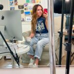 Rachel Hollis Instagram - Brow by Anastasia Blush by Charlotte Tilbury Lips by coldsore