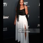 Rachel Lindsay Instagram - Grateful for an inspiring evening at the @Variety Power of Women event, where the incredible strength of women was on full display. I am inspired by the impactful work and generosity of these incredible ladies, and motivated to continue to do more for my community– because there's always room to contribute and make a difference. That’s the #PowerOfWomen 💪🏾 Thank you to @lifetimetv and @variety for an unforgettable night.