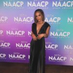 Rachel Lindsay Instagram - Spring Cleaning ✂️ Thank you to everyone that voted for @higherlearning. It’s always an honor to be nominated for an @naacpimageawards. We are so proud of the work that we do 🖤 Hair: @ken_kandy MUA: @christinabarras Dress: @lidee_woman @litagency Shoes: @ysl Nails: @kiku_nail Necklaces: @brilliantearth @child_of_wild @thegivingkeys Rings: @davidyurman @cartier Bracelets: @tiffanyandco @davidyurman